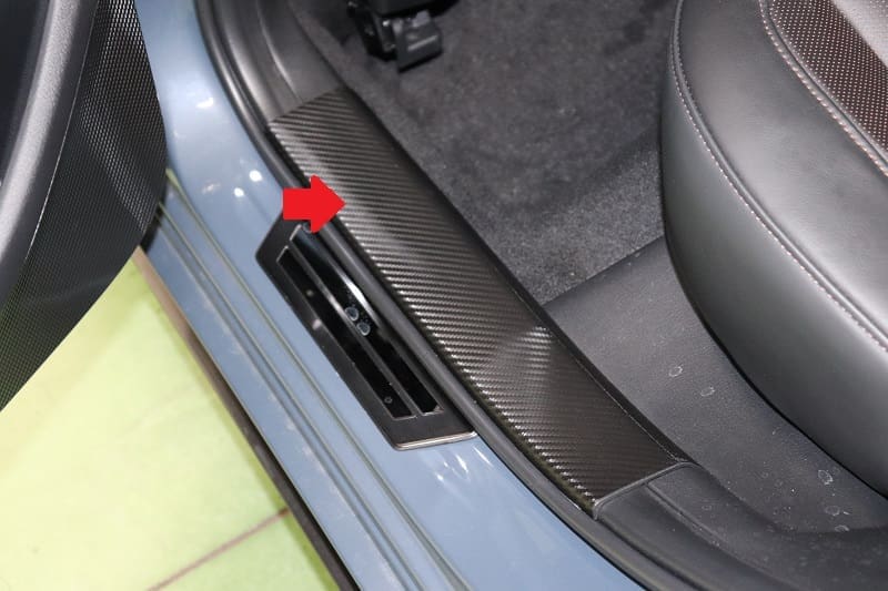 AQUA STYLE Rear Step Panel Sheets for MAZDA3 BP Sedan