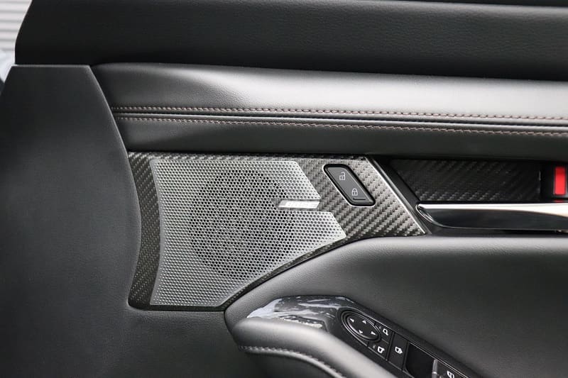 AQUA STYLE Speaker Grill Carbon Sheet for MAZDA3 BP Sedan