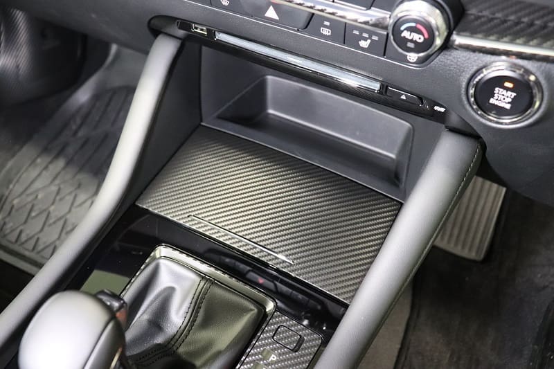 AQUA STYLE Center Panel Carbon Sheet for MAZDA3 BP Sedan