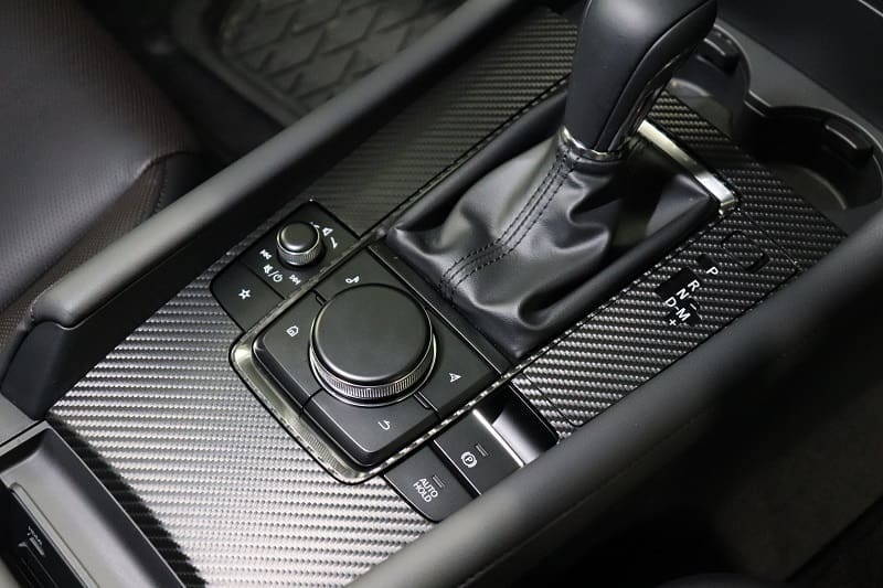 AQUA STYLE Shift Panel Carbon Sheet for MAZDA3 BP Sedan