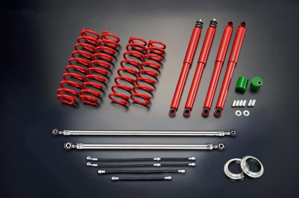 MotorFarm 2″ or 3″ Inch Up SS Suspension Kit for JIMNY JB74