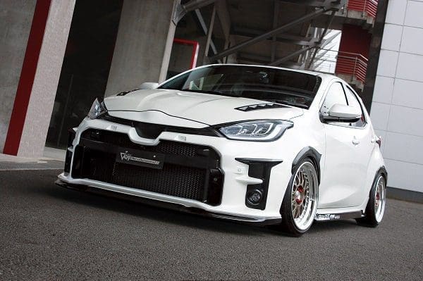 GARAGE VARY GR Yaris Look Front Bumper For Toyota YARIS 2020~2024