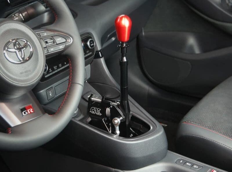 CAE Ultra Black Color Quick Gear Shifter for GR Yaris/GR Corolla