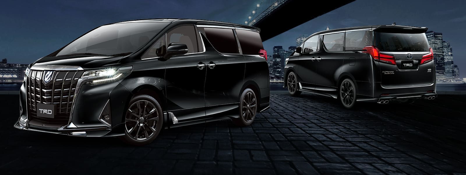 TRD Body Kit for Alphard Normal Body Exective Lounge, G-F, X