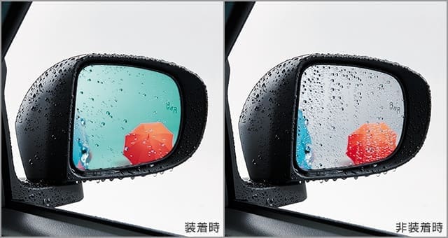 Toyota Genuine Rain Clearing Blue Side Mirror for Toyota RAIZE