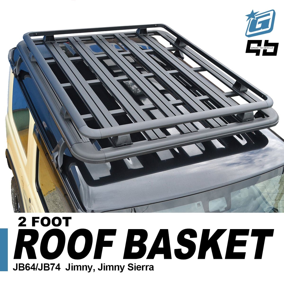 Goonies One GB Design Two Feet Roof Rack for JIMNY JB64/JB74