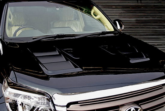 Elford Leigh Weight Aero Bonnet Type II For Landcruiser Prado 150 2013~2017
