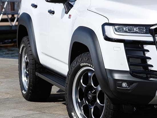 ELFORD 40mm Wide Over fenders for Landcruiser 300 GR Sport