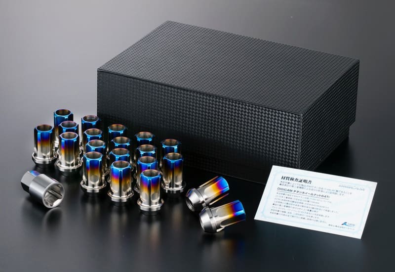 DIGICAM TITANIUM RACING NUT Penetration type 20x35mm17HEX