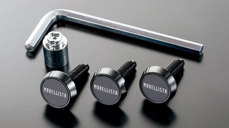 Modellista License Plate Lock Bolt for Toyota Corolla Cross