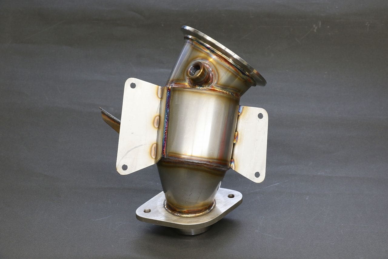 iCode Stainless Steel First Metal Catalyser for GR Yaris