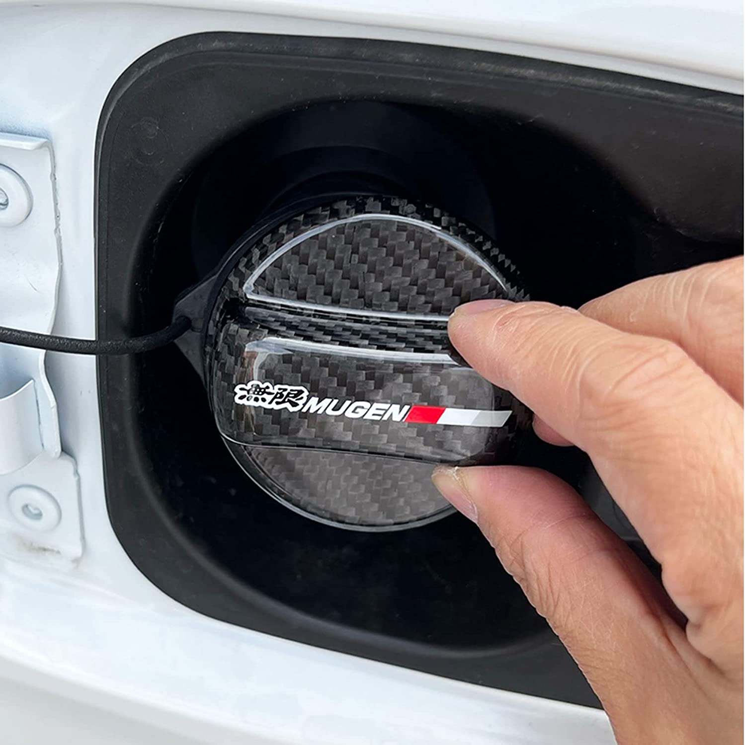 HNCS Universal ABT Carbon Fiber Fuel Cap Garnish Ornament