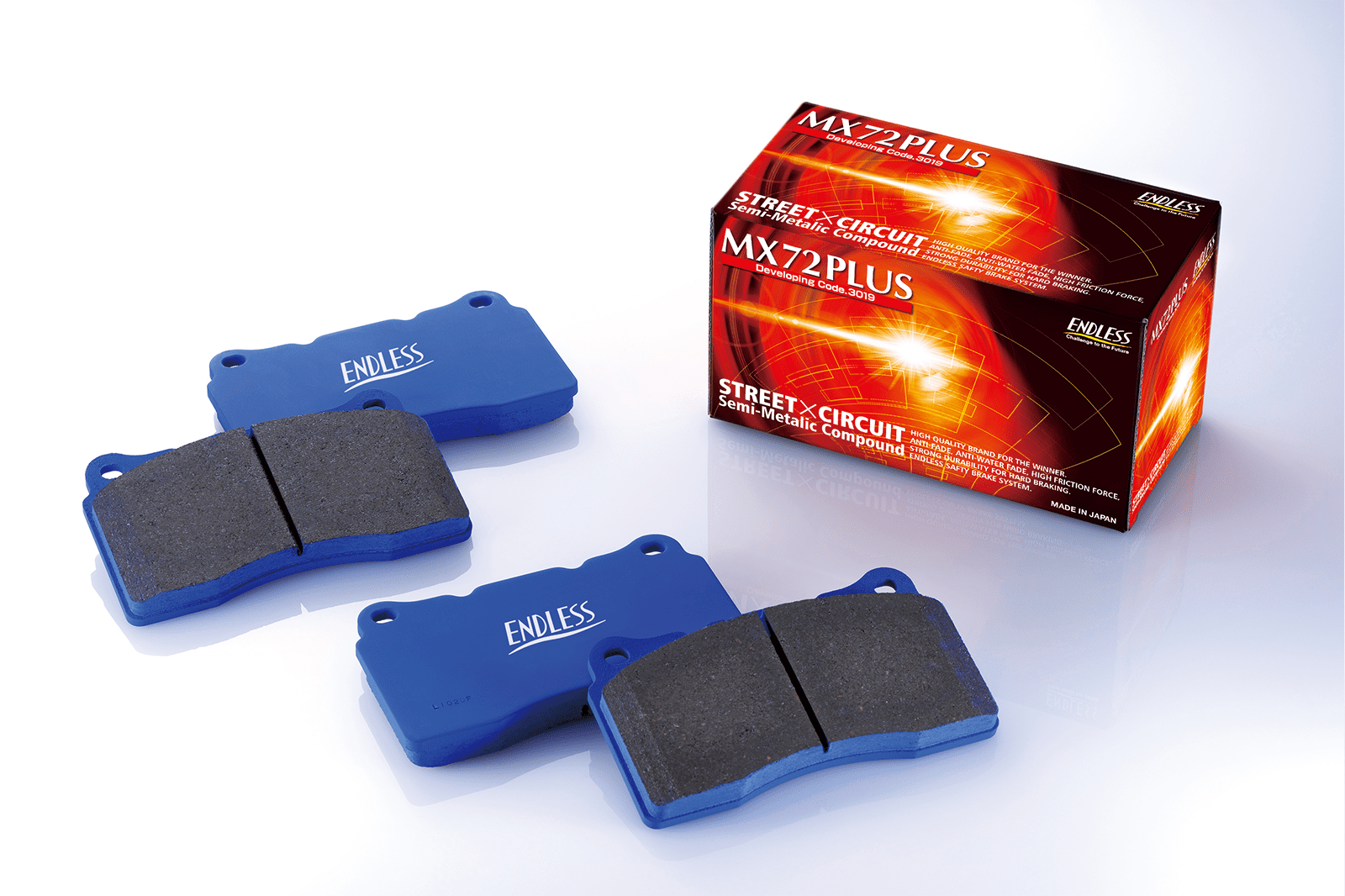 ENDLESS Brake Pad MX72 Plus For Lancer Evo.10 GSR EP357/EP452