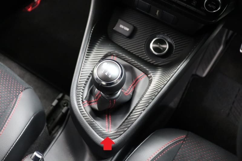 AQUA STYLE Shift Panel Carbon Sheet for GR Yaris