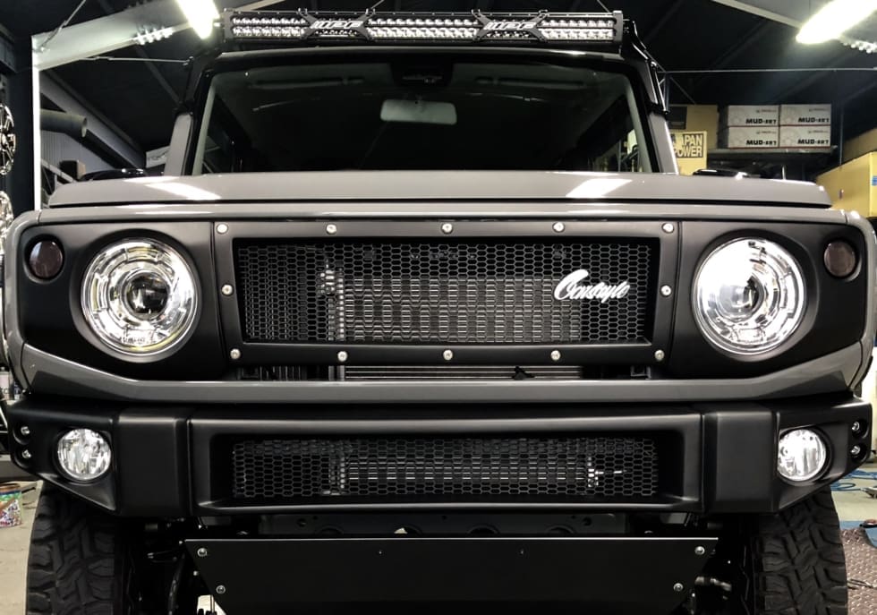 Car Style Piercing Bolt Grille for JIMNY JB64W/JB74W