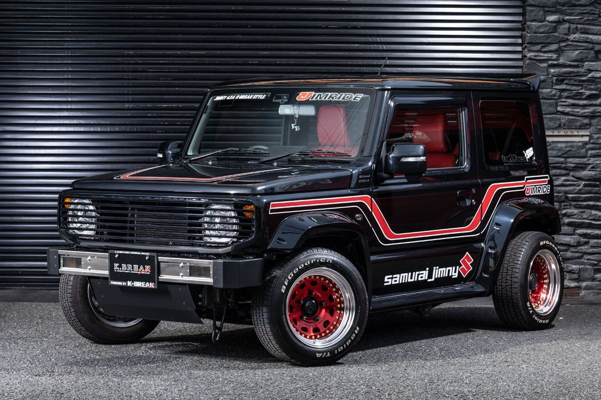 K.BREAK JIMRIDE Samurai Steel For Suzuki Jimny JB74