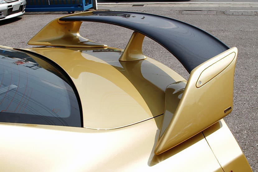 TOPSECRET Adjustable Carbon Rear Wing for R35 GT-R