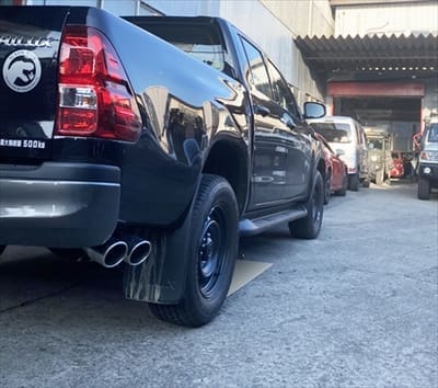 Suxon Side Muffler Ver.1 Muffler for Toyota Hilux