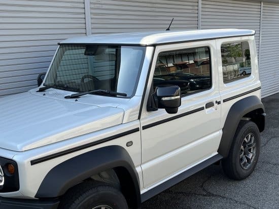AEROOVER BLACK PLATED SIDE MOLD FOR SUZUKI JIMNY/JIMNY SIERRA