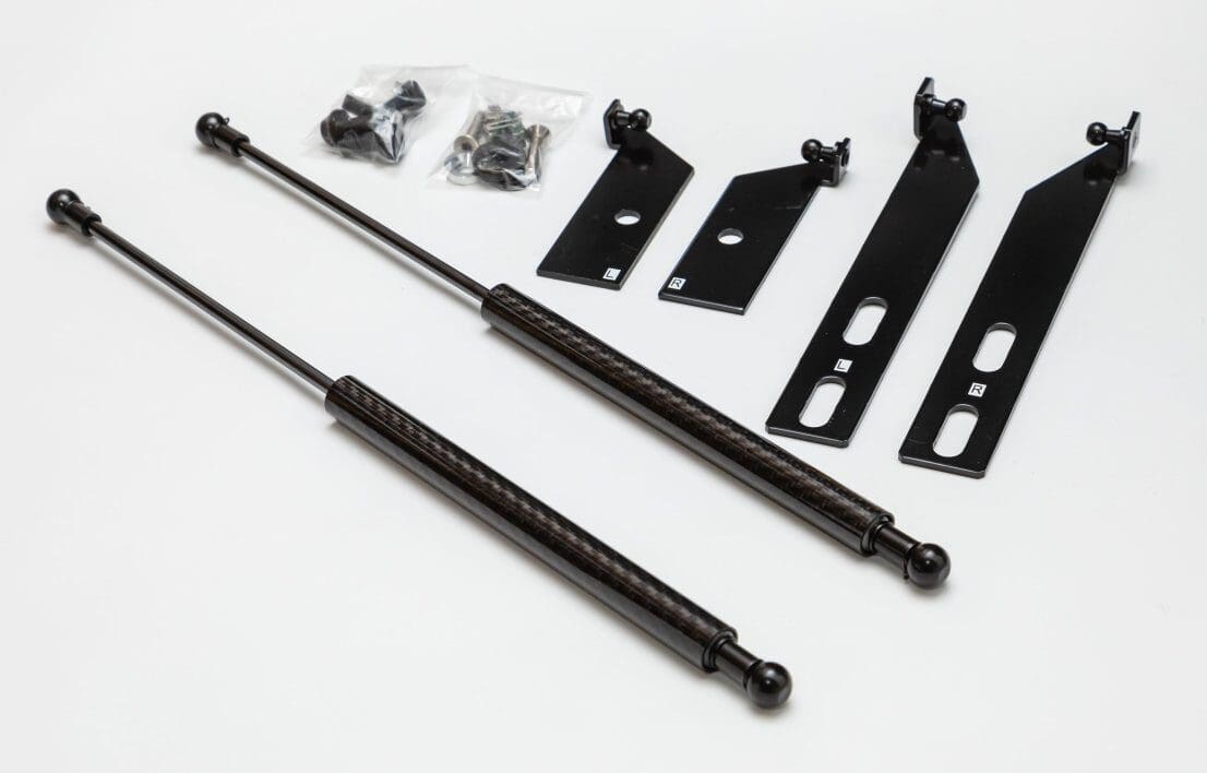 MAROYA Carbon Bonnet Damper for Toyota Landcruiser 70 HZJ70V