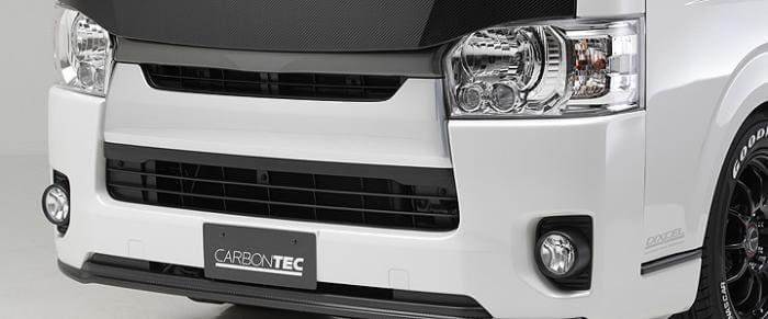 BOXY STYLE F-BUMPER EXTENSION for Toyota Hiace 200 Ⅳ