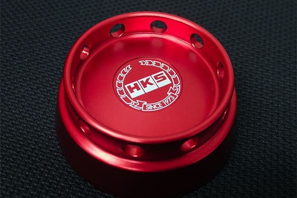 HKS Machined Aluminum Oil Filler Cap Cover