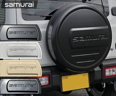 T'S FACTORY Samurai Rear Tire Cover for Suzuki Jimny