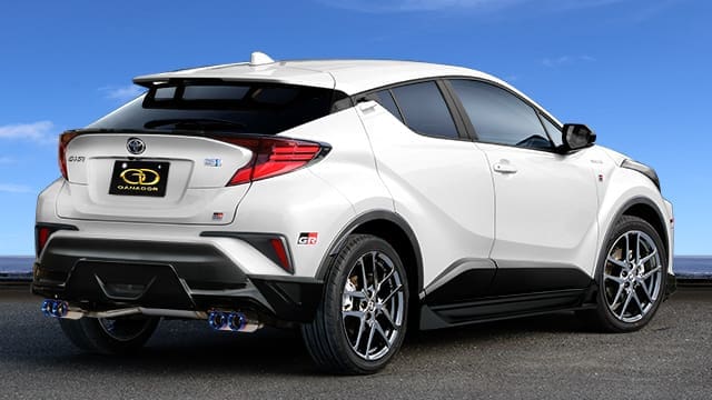 GANADOR Vertex 4WD/SUV  Circle Tail Muffler for GR SPORT