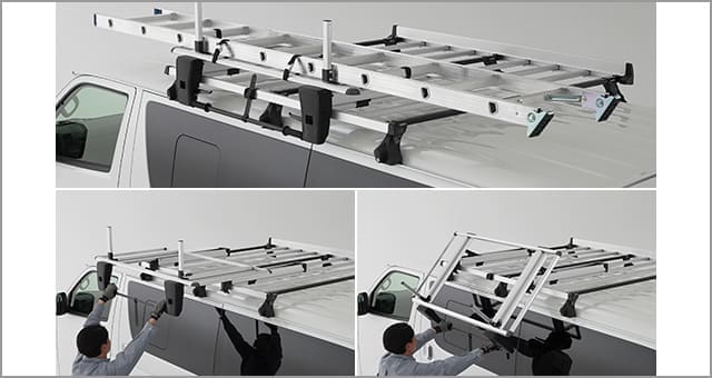 Toyota Genuine Slide Down Type Ladder Rack for Toyota Hiace