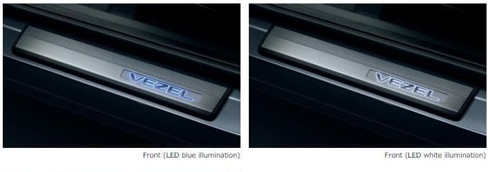 Genuine LED Illuminations Sidestep Garnish for Honda Vezel 2021~
