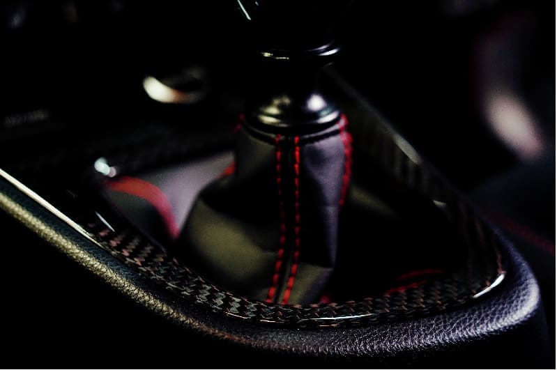 TOM'S Dry Carbon Shift Panel Cover For GR Yaris