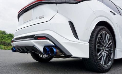 EXART ONE Titanium Tip Sport Sound Muffler for LEXUS RX500h with TRD Diffuser