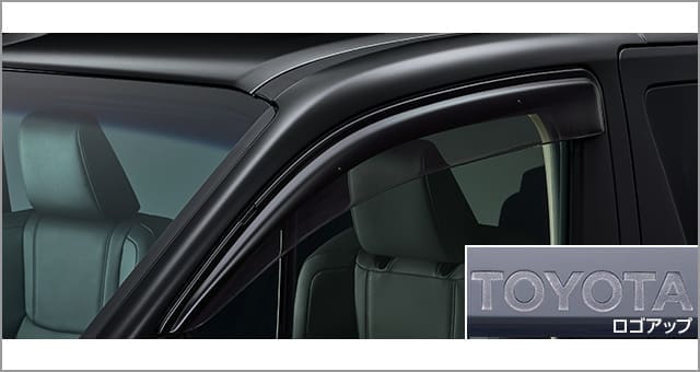 Toyota Genuine Wide Door Visors for GRANACE