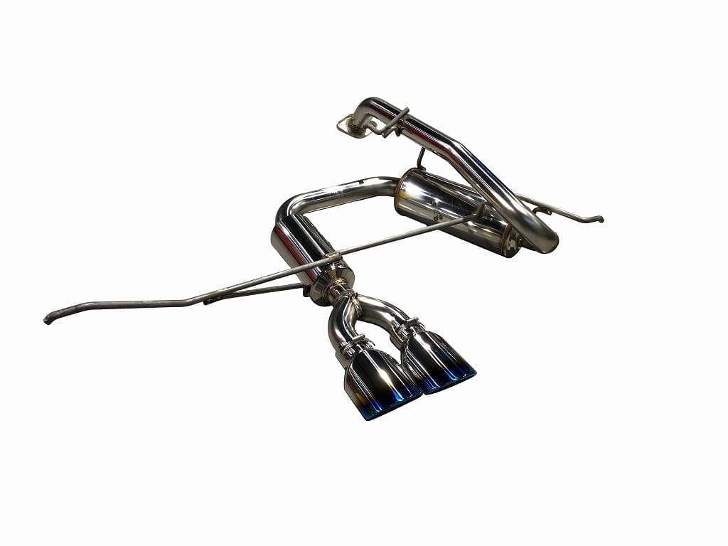 BLITZ NUR-SPEC CUSTOM EDITION Center Titanium Tail Dual EXHAUST 63572V for Toyota YARIS
