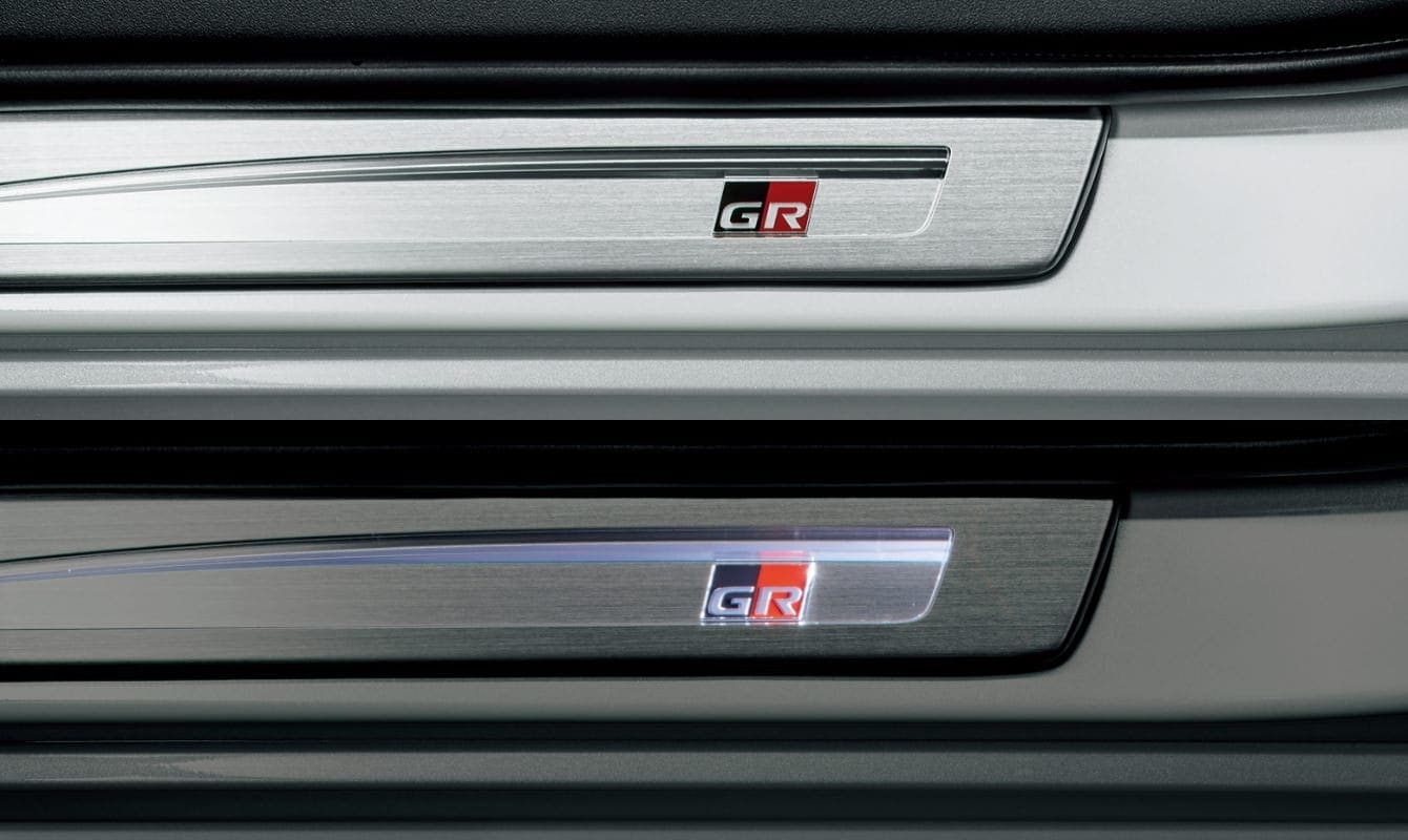 GAZOO RACING Scuff Illumination for Toyota Prius