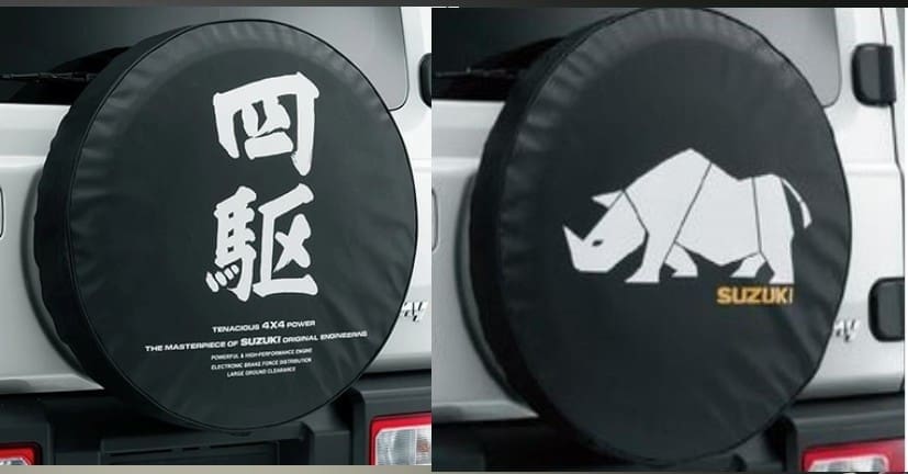 SUZUKI Genuine Sport Spare Tire Cover for Suzuki Jimny