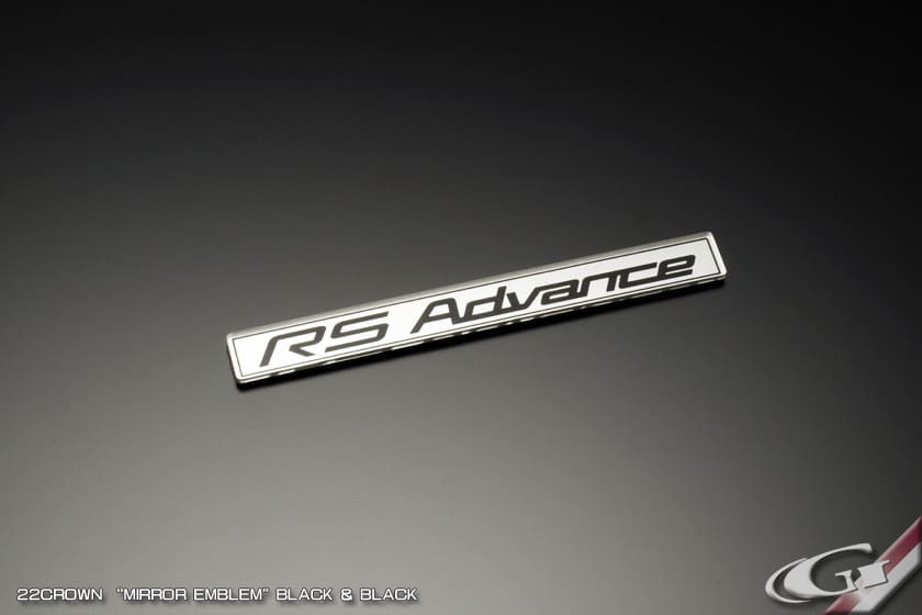 GRAZIO "RS Advance" Mirror Emblem for Toyota Crown