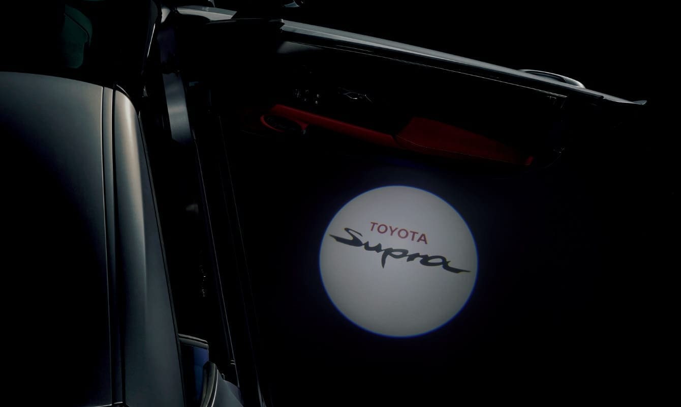 Toyota GR Projection illumination for GR Supra