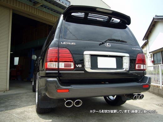 ELFORD Split Quad Exhaust Muffler For Landcruiser 100/Cygnus