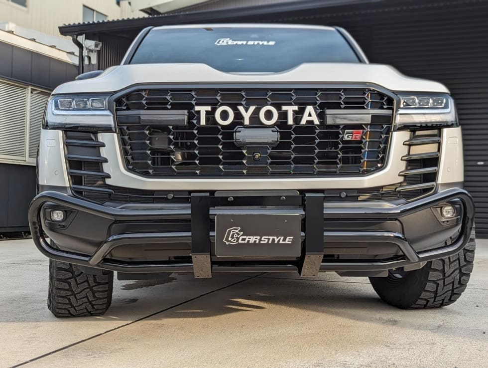 CAR STYLE Front Bumper Guard for Toyota Landcruiser 300 GR
