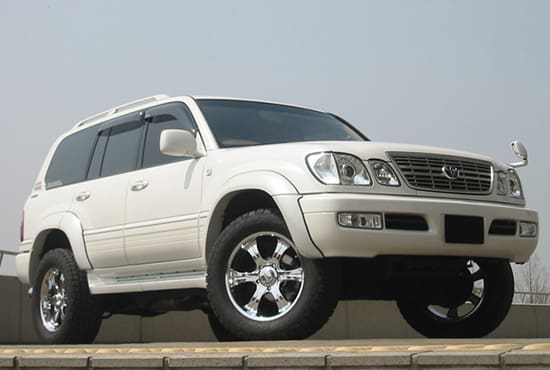 ELFORD 60mm Over Fender For Land Cruiser 100 Cygnus