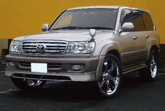 ELFORD 30mm Over fender For Landcruiser 100 Limited With Genuine Front Lip Spoiler