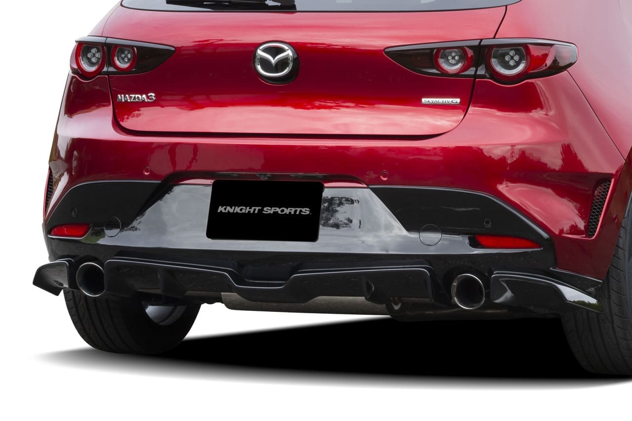 KNIGHT SPORTS REAR END FINISHER for MAZDA3 BP