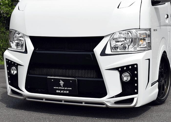 BLESS CREATION L Mode Bumper For HIACE Wide Body