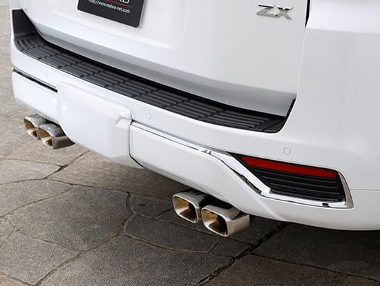 ELFORD Split 4-Piece Muffler Type X for Landcruiser Diesel 300 ZX