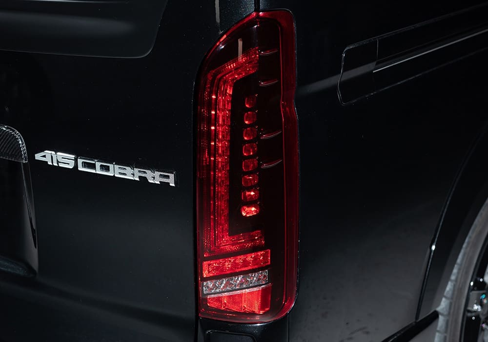 415COBRA LIGHT SABER PRESTIGE DARK RED for HIACE 1~7