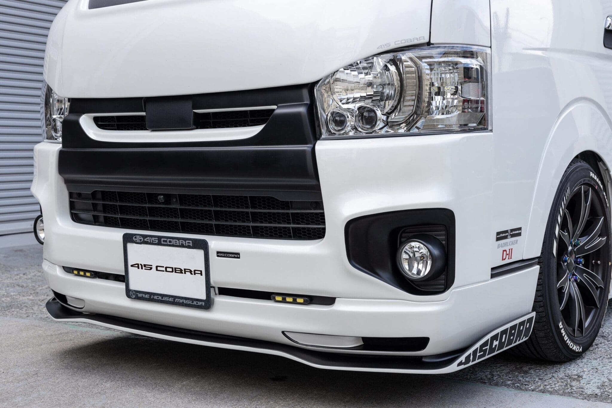 415COBRA Facelift Bumper KIT Dedicated Grille Cover Set for HIACE Narrow 4~6