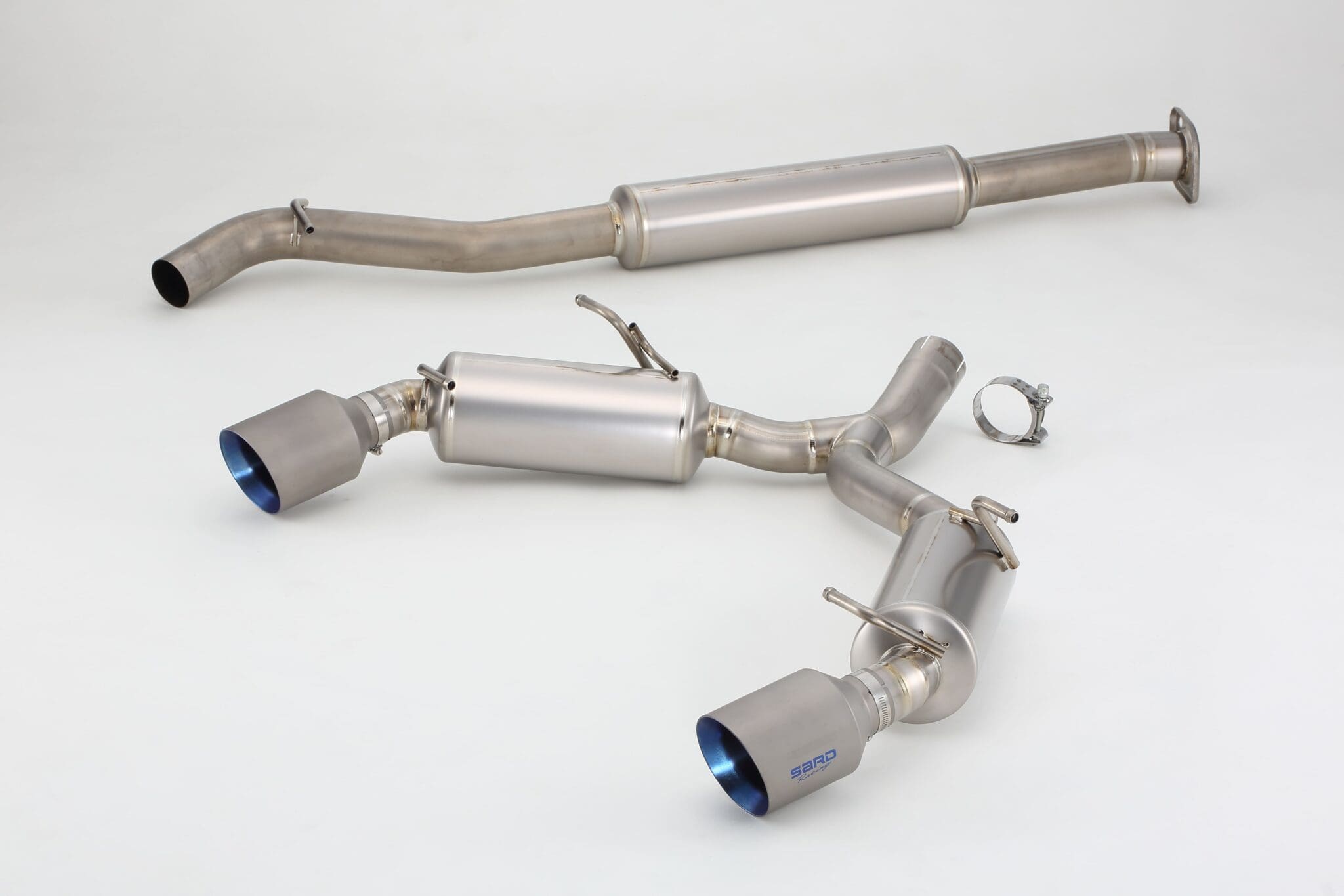 SARD Ti-Z FULL TITANIUM 2 Tips MUFFLER for GR 86/BRZ