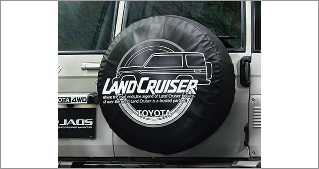 Toyota Genuine Spare Tire Cover for Land Cruiser 70 2023~