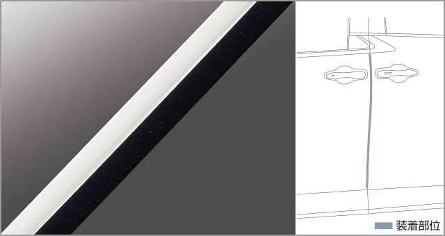 Toyota Genuine Door edge protector for Toyota Vellfire 2023~